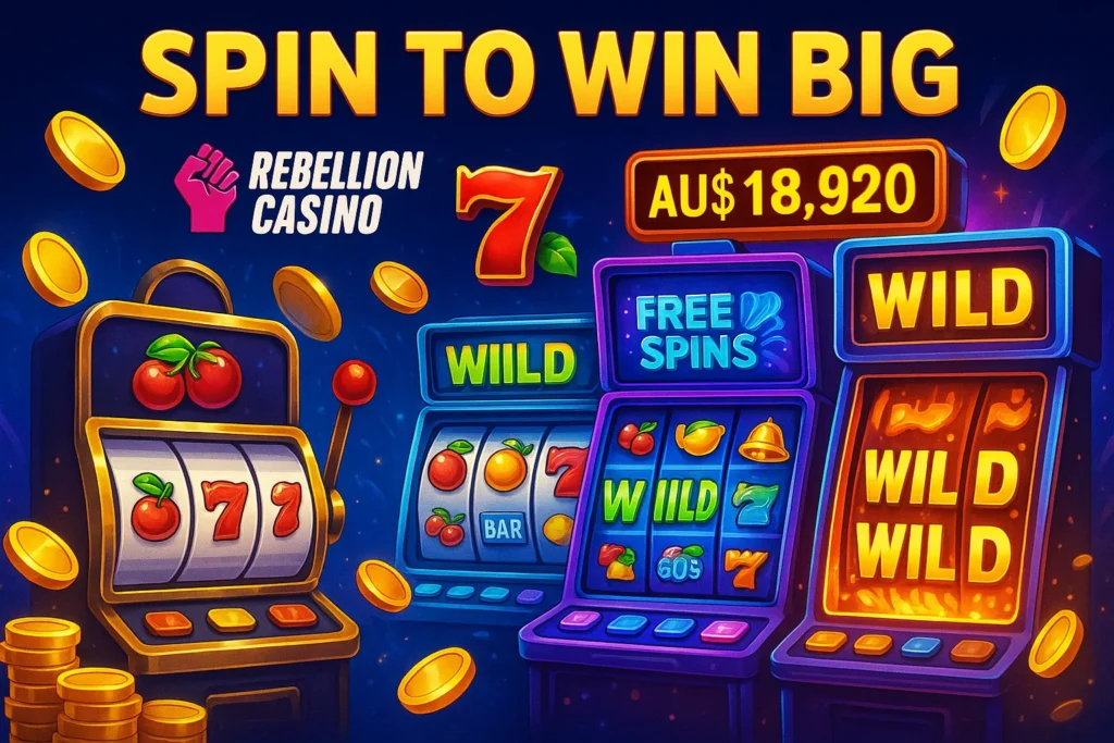 Rebellion Casino Online Pokies – Desktop